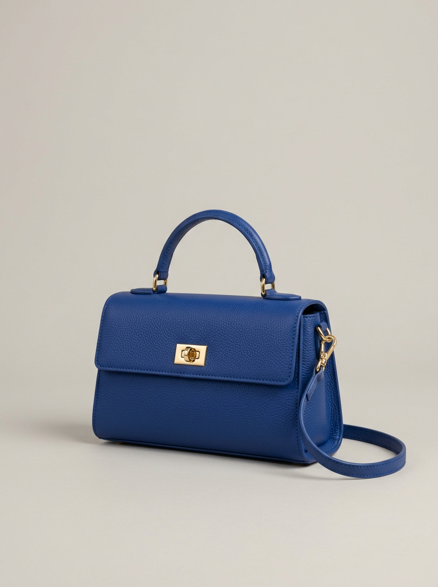 East-West Mini Bag in Cobalt