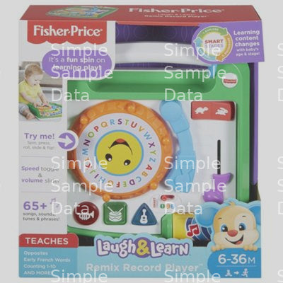 Fisher Price Laugh and Learn Remix Record Player