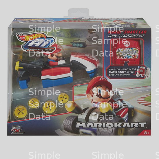Hot Wheels Ai Mario Kart Mario Accessory