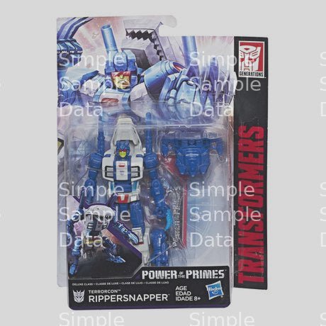 Transformers Generations Power of the Primes Deluxe Terrorcon Rippersnapper