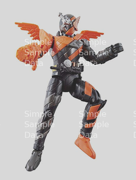 Rider build bottle change Rider Series 03 Masked Rider build Hawk Gatling form