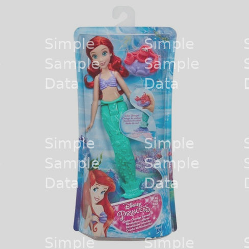 Disney Princess Color Change Reveal Ariel