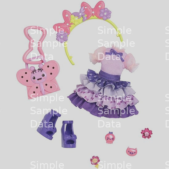 Kuu Kuu Harajuku Butterfly Blooms Fashion Pack