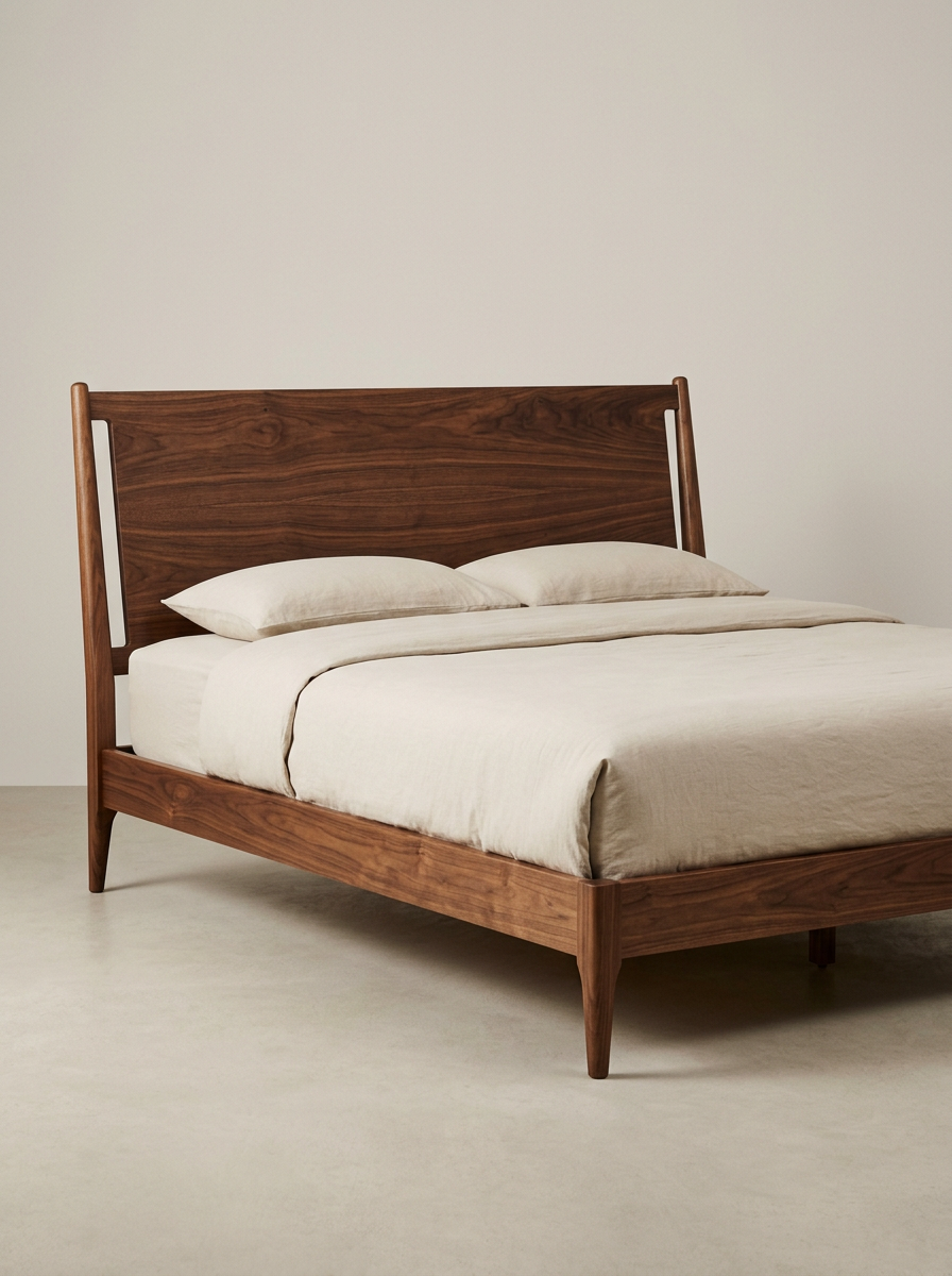 Bellamy Bed in Walnut