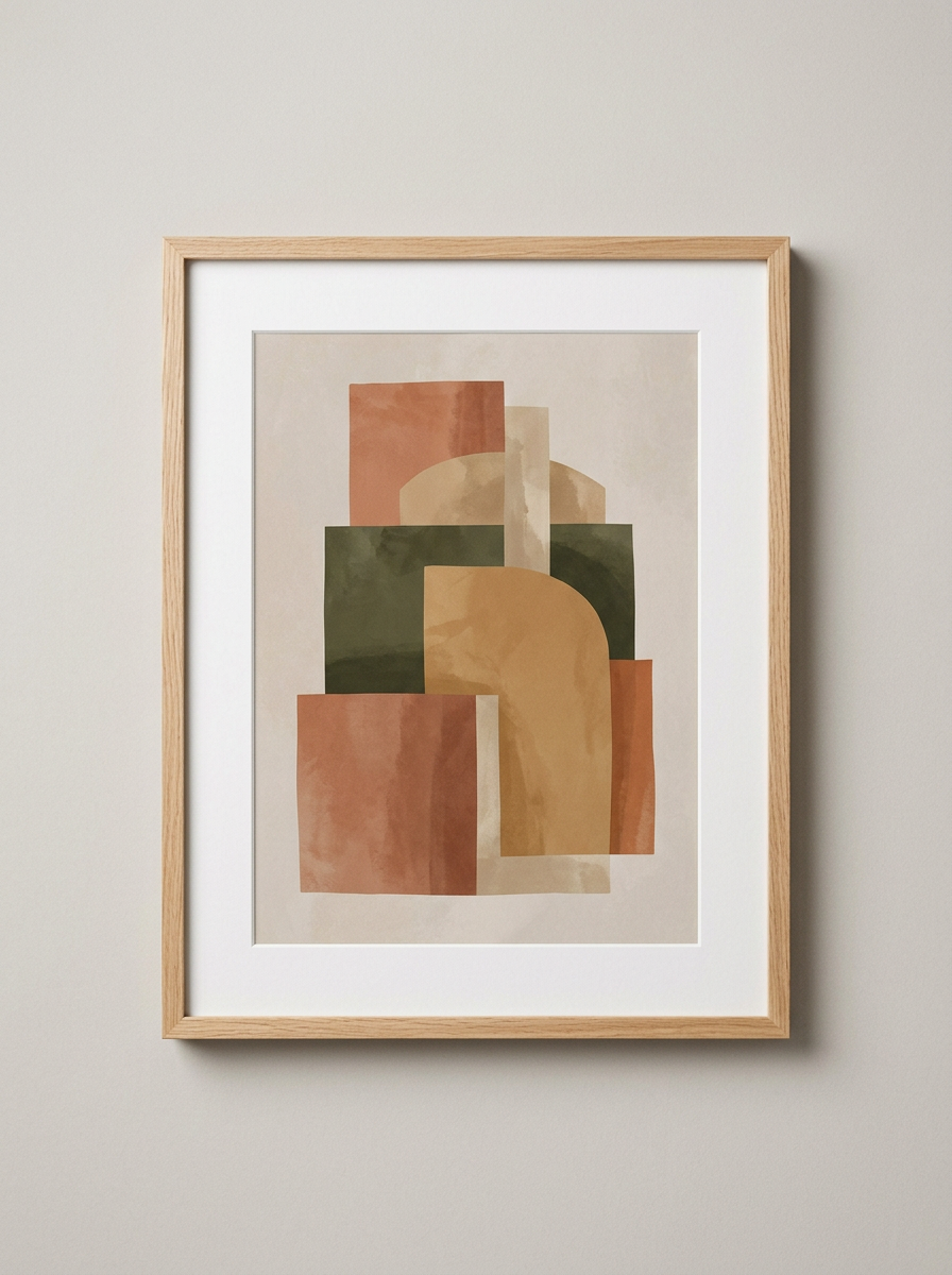Terra Strata, Framed Print
