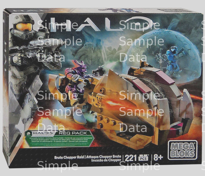 MegaBlocks Halo Brute Chopper Raid