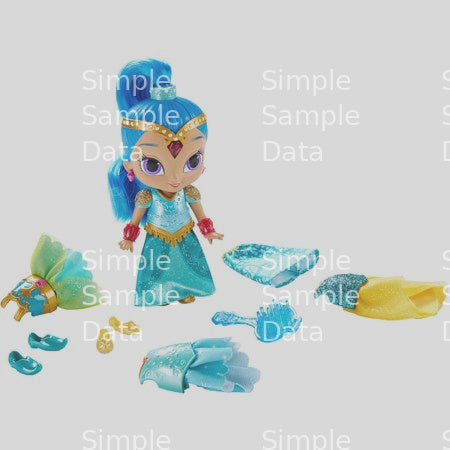 Fisher Price Shimmer and Shine Magic Dress Shine
