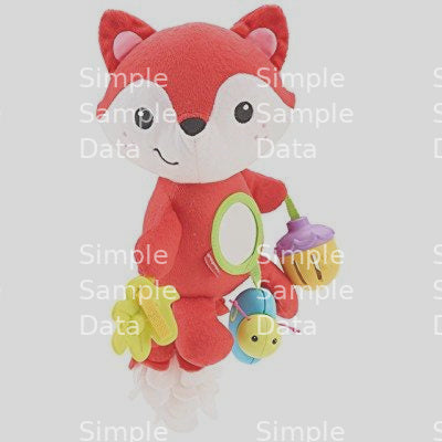 Fisher Price Activity Fox Plush