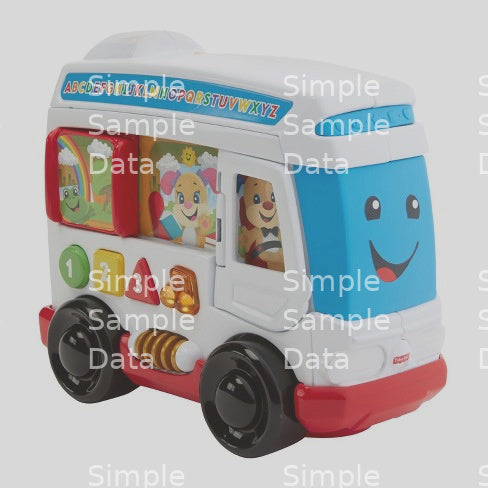 Fisher Price Laugh and Learn - Learn Around Town Bus