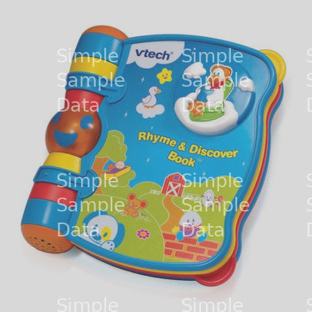 VTech Baby Rhyme and Discover Book