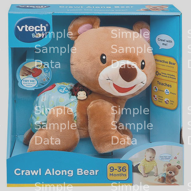 Vtech Crawl Along Bear Toy