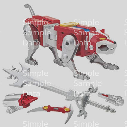 Voltron Classic Legendary Lions - Red Lion