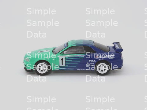 Tarmac x Greenlight Nissan GTR R 35 FALKEN