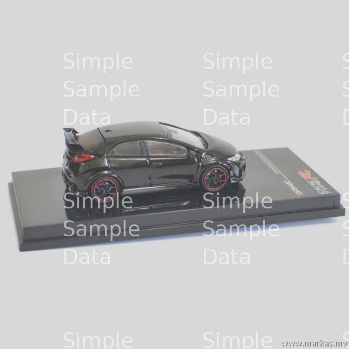 Tarmac Works 1/64 Honda Civic Type R FK2 Crystal Black Pearl