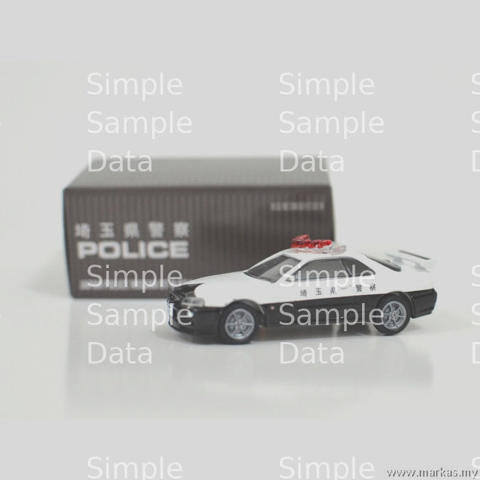 Tarmac Works X Greenlight 1/64 Nissan GTR R 34 Japan police