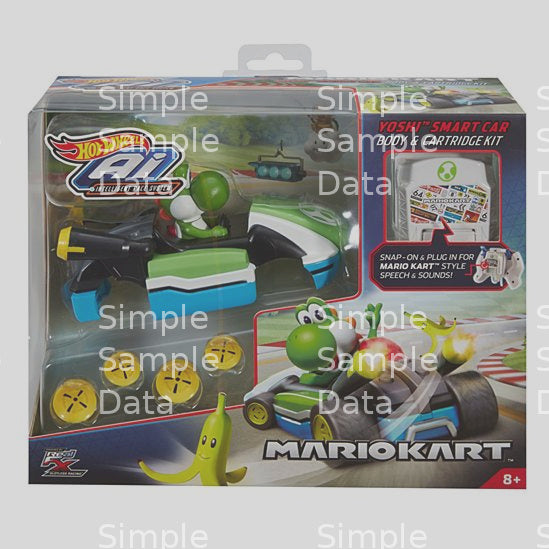 Hot Wheels Ai Mario Kart Yoshi Accessory
