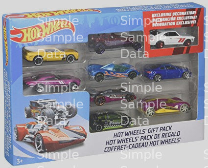 Hot Wheels 9 Car Gift Pack