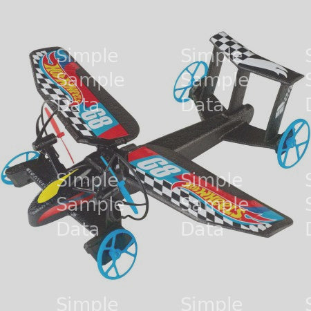 Hot Wheels RC Sky Shock Vehicle - Race Design