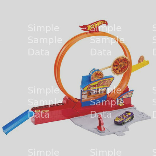 Hot Wheels Speedy Pizza Track Set