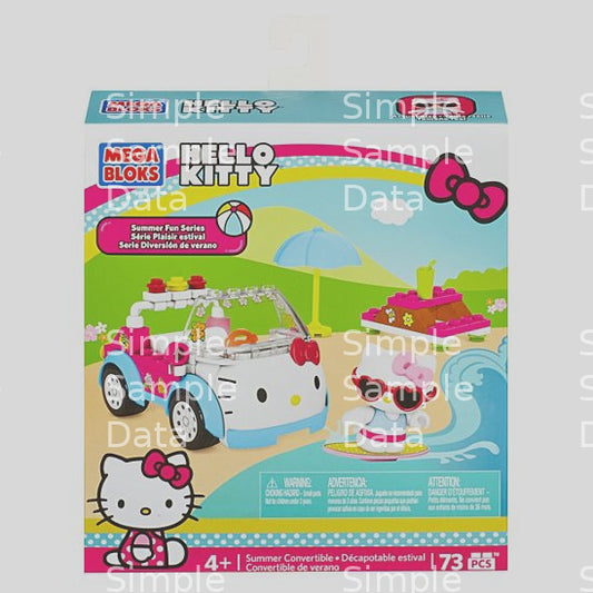 Mega Blocks Hello Kitty Summer Convertible