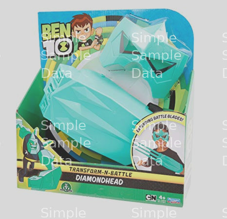 Ben 10 Transform-N-Battle Diamond Head Set