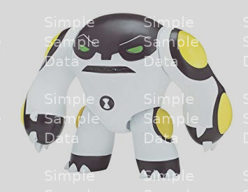 Ben 10 6" Deluxe Power Up Figures - Cannonbolt