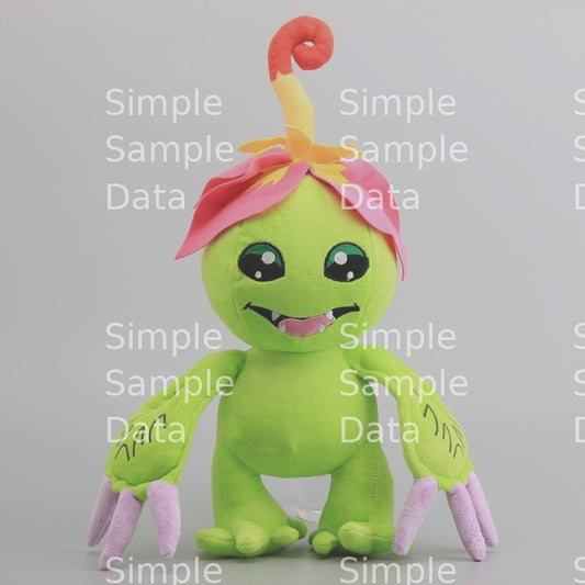 Big Size 33 CM Digimon Adventure Palmon Plush Toy Stuffed Animals Children Gift