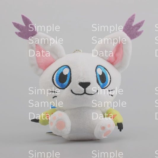 4"10cm Digimon Tailmon Plush Toy