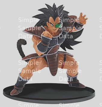Banpresto Dxf Dragon Ball Z 5.9-Inch Raditz Action Figure