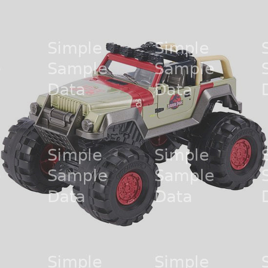 Matchbox Jurassic World '93 Jeep Wrangler