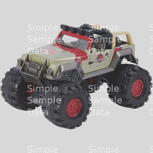 Matchbox Jurassic World '93 Jeep Wrangler