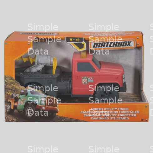 Matchbox Forest Utility Truck