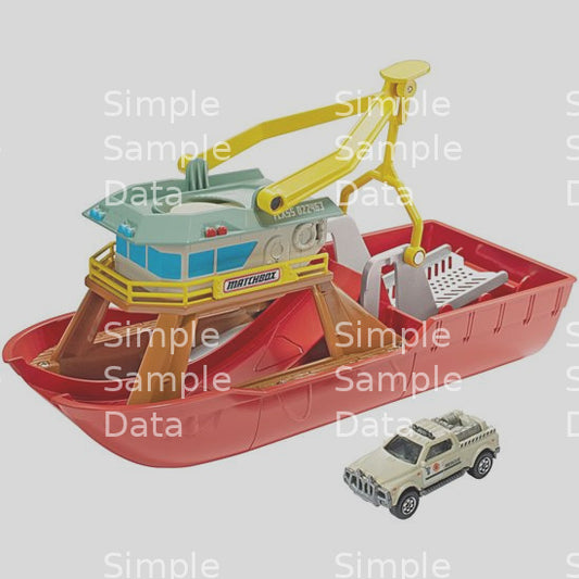Matchbox Dunk N Launch Boat