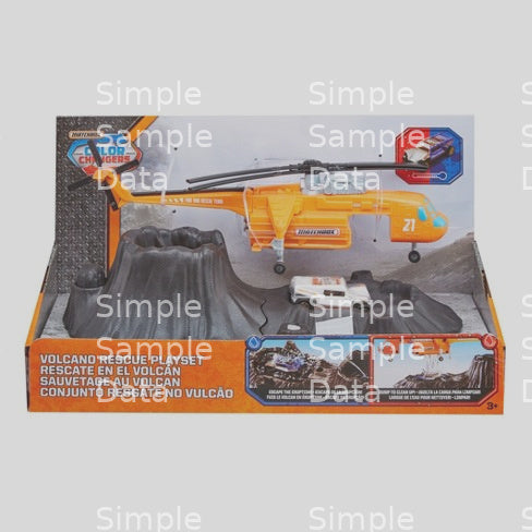 Matchbox Volcano Rescue Playset
