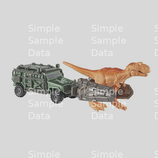 Matchbox Jurassic World Dino Transporters Tyranno-Hauler Vehicle And Figure