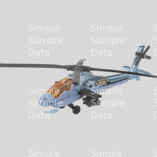 Matchbox Sky Busters Boeing AH-64 Apache Vehicle