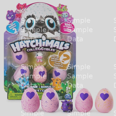 Hatchimals CollEGGtibles Season 2 - 4-Pack with Bonus