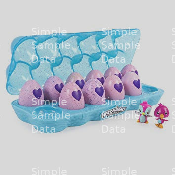Authentic Hatchimals CollEGGtibles 12-Pack Egg Carton