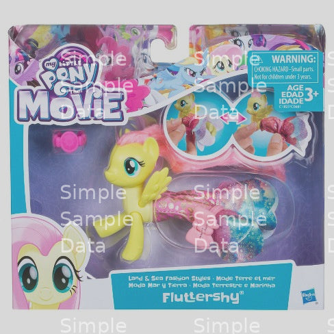 My Little Pony The Movie Fluttershy - Seapony
