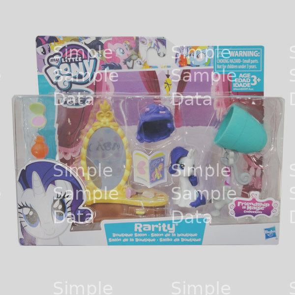 My Little Pony Friendship is Magic Rarity Boutique Salon