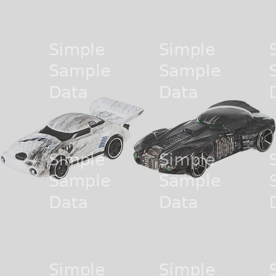 Hot Wheels Star Wars Stormtrooper and Death Trooper Character Car 2-Pack