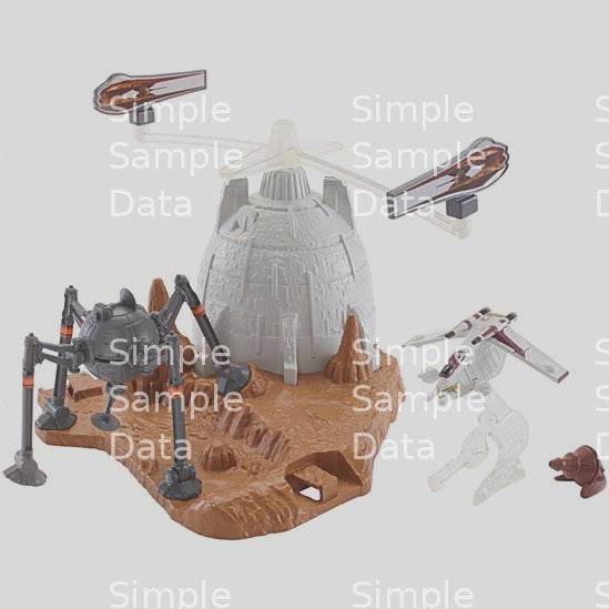 Hot Wheels Star Wars Battle of Geonosis Play Set