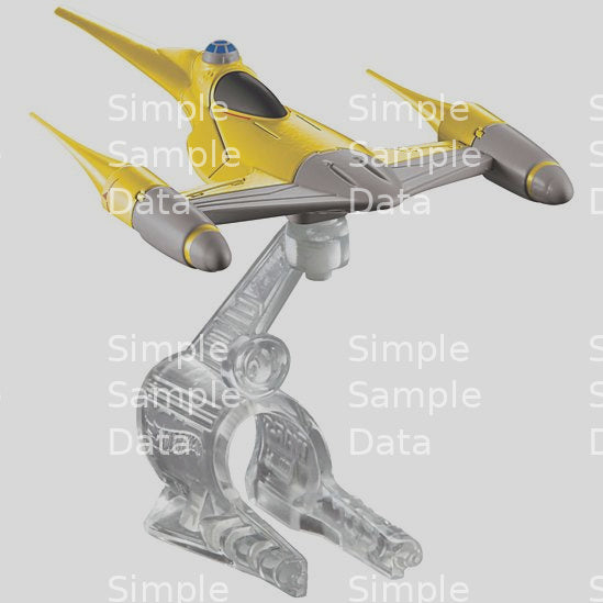Hot Wheels Star Wars Naboo N-1 Starfighter Starship
