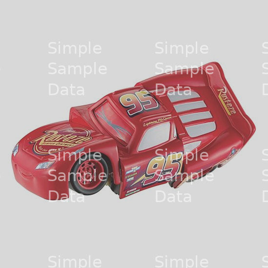 Disney Pixar Cars 3 Race and 'Reck Lightning McQueen Vehicle