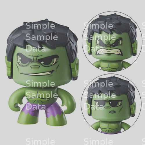 Mighty Muggs Hulk 3.75-Inch Figure