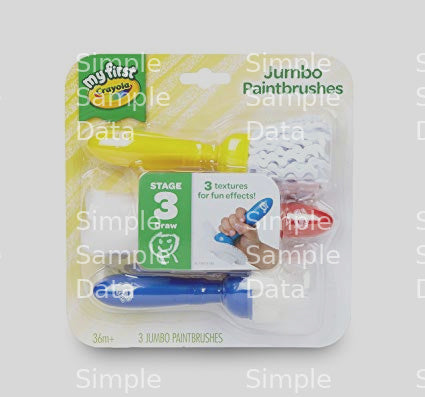 Crayola My First Jumbo Paintbrushes