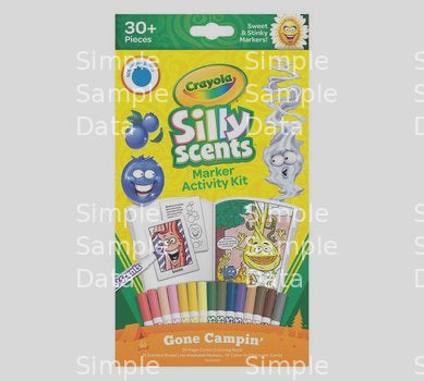 Crayola Silly Scents Marker Activity Kit