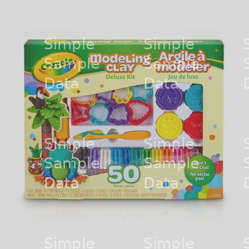 Crayola Plastilina Kit and Modeling Clay Kit