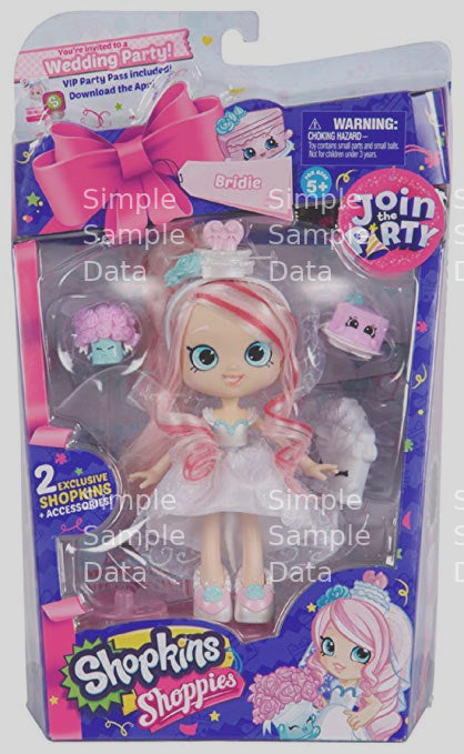 Shopkins Shoppies Season 4 Party Doll Bridie