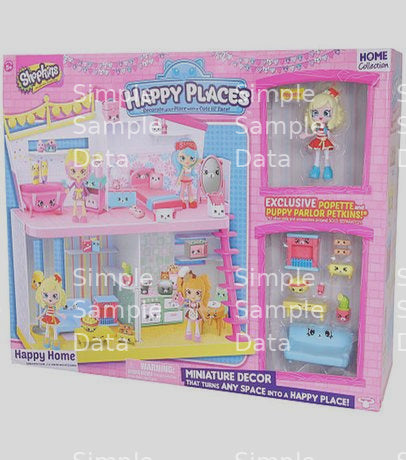 Shopkins Happy Places Puppy Parlor Jessicake and Popette Set